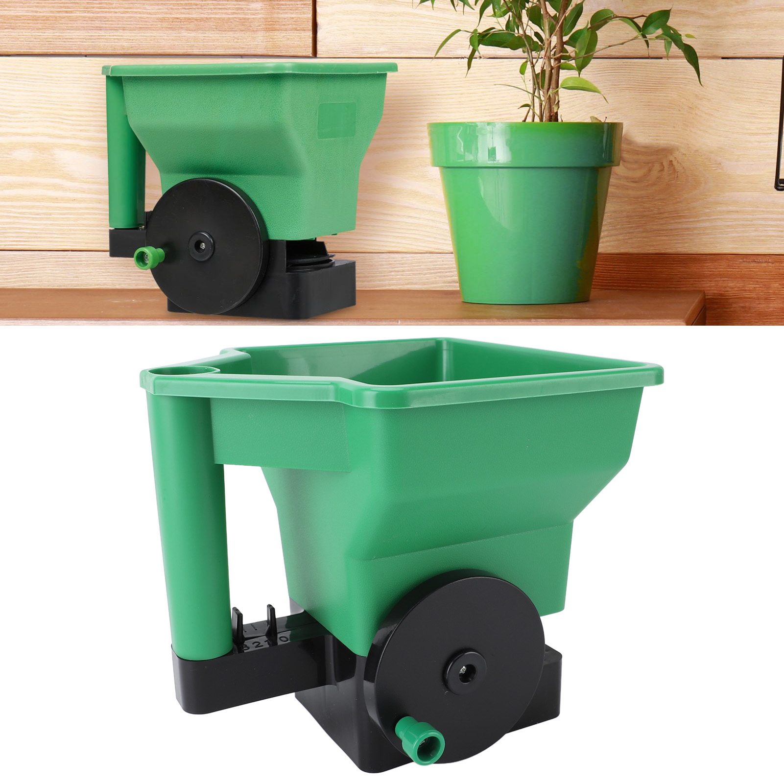 Grass Seed Spreader - Расширитель для газона Ручной разбрасыватель 3