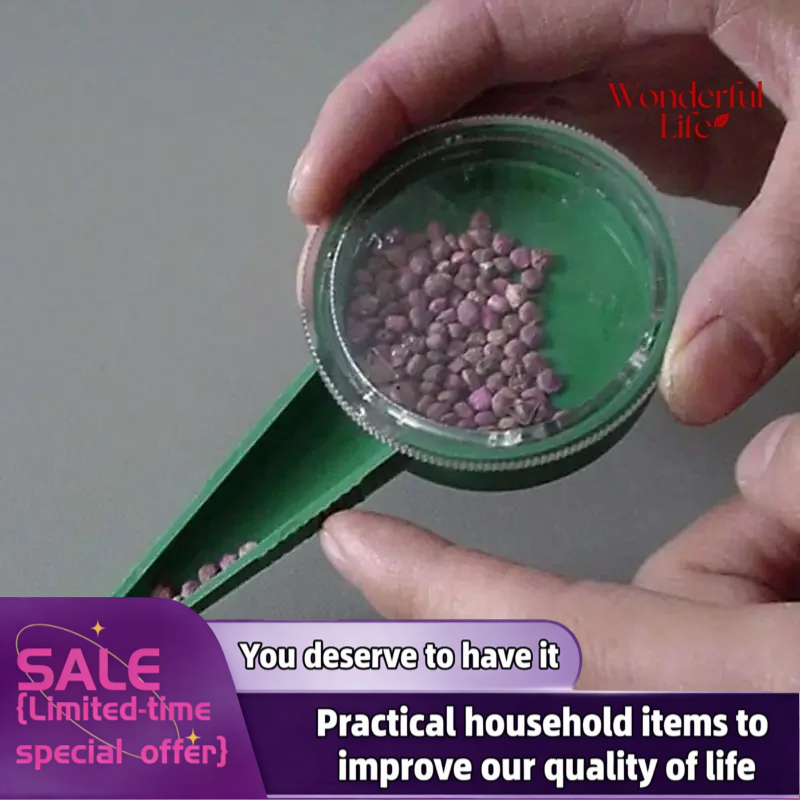 Grass Seed Spreader - 1 шт. Многофункциональный ручной дозатор для