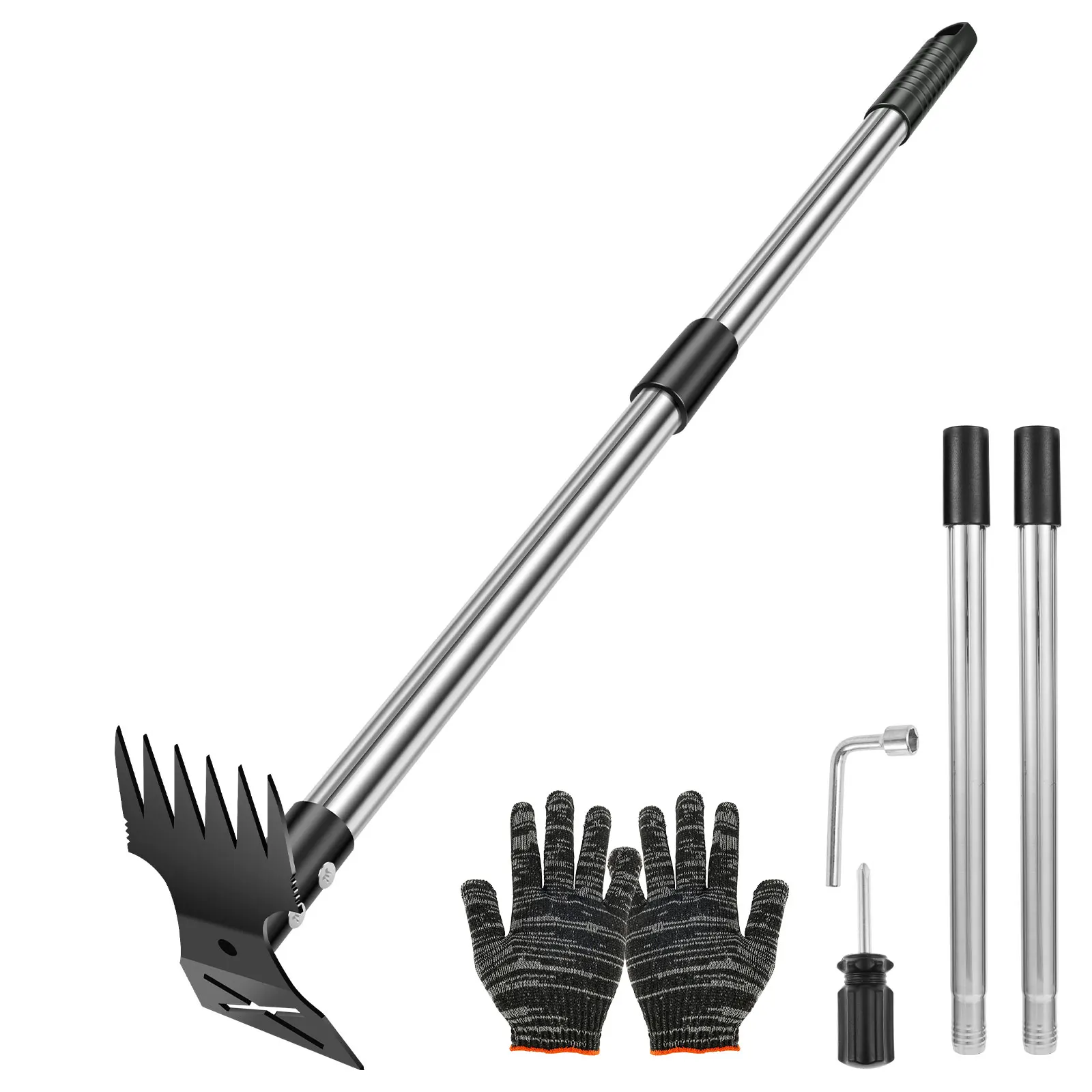 Gardening Tools To Remove Grass - Садовые грабли из нержавеющей стали, садовый
