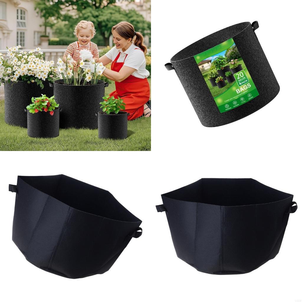 Grow Bags - Тканевые мешки для посадки премиум-класса, утолщенные
