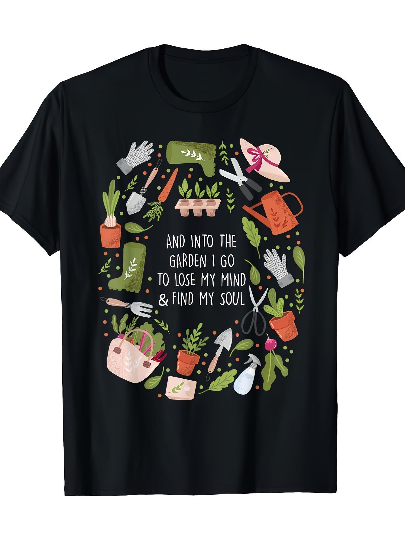 Gardening Tools For Women - Мужская и женская плотная хлопковая футболка