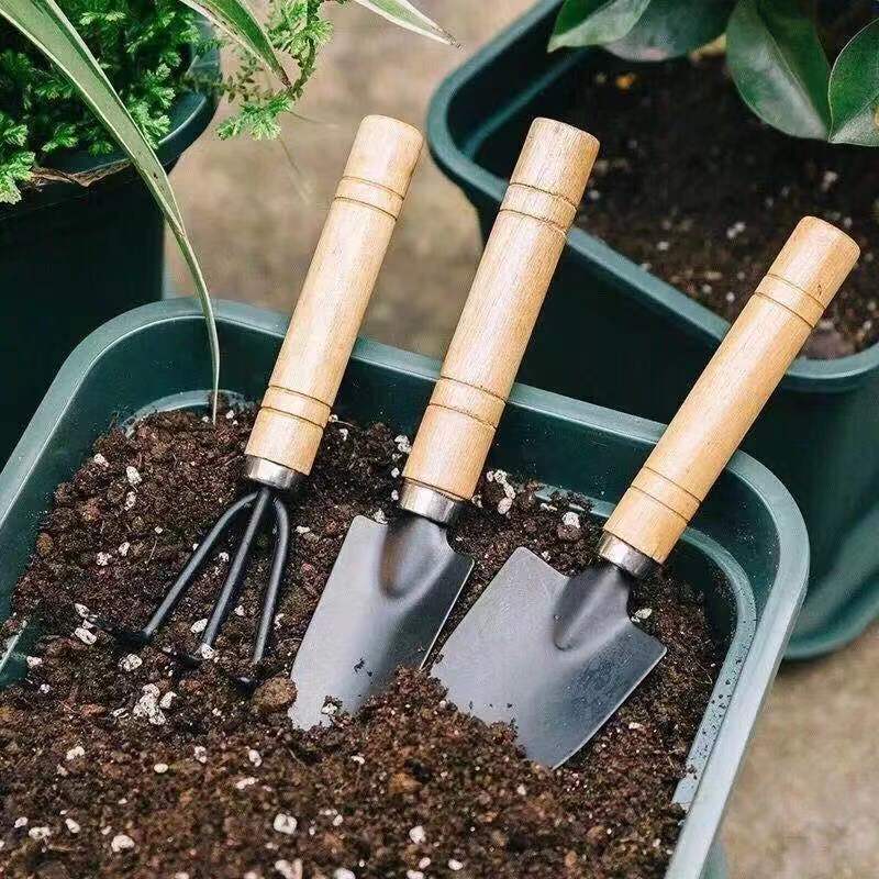 Gardening Tools For Digging - Набор из 3 мини-инструментов для садоводства: