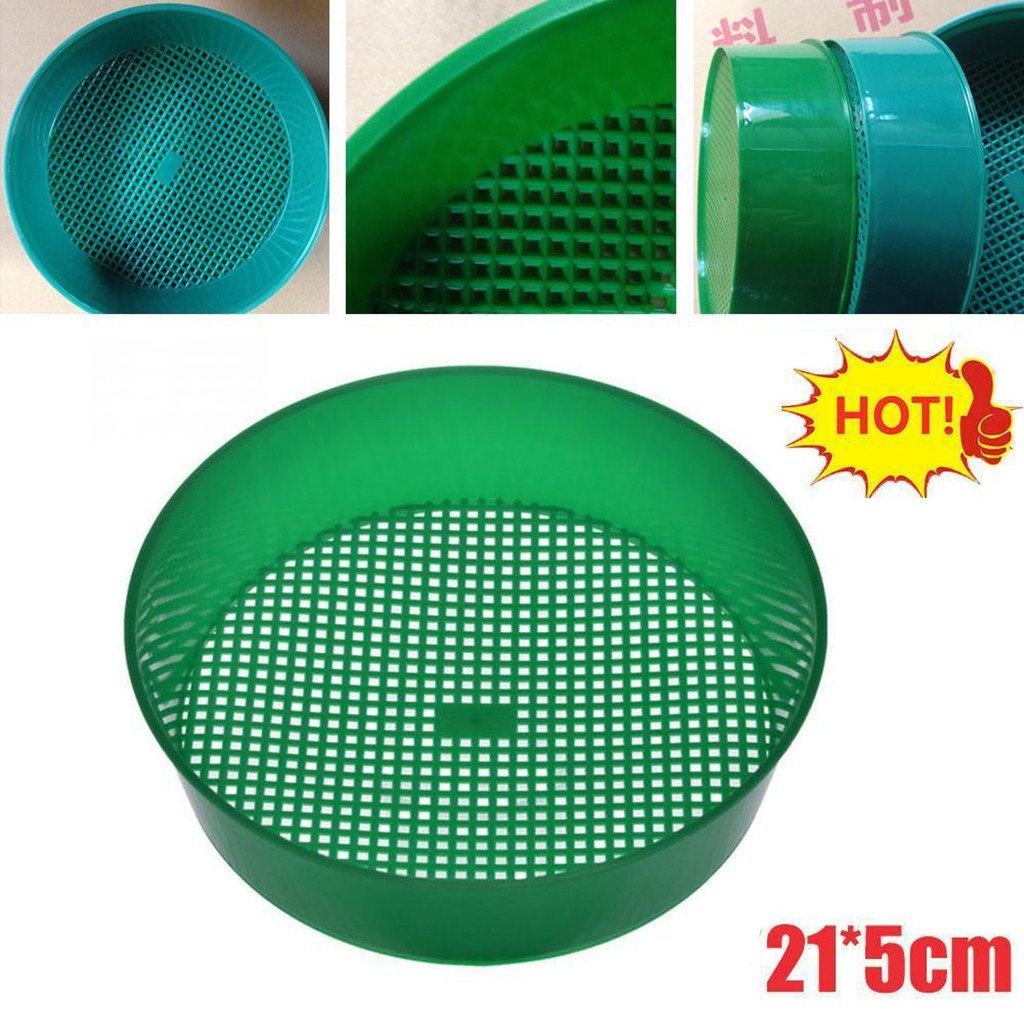 Garden Sieve Soil - Пластиковое садовое сито, домашний садовый инструмент,