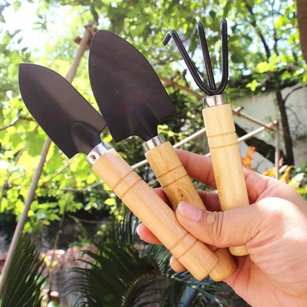 Gardening Tools Shop - Набор из 3 мини-инструментов для садоводства: