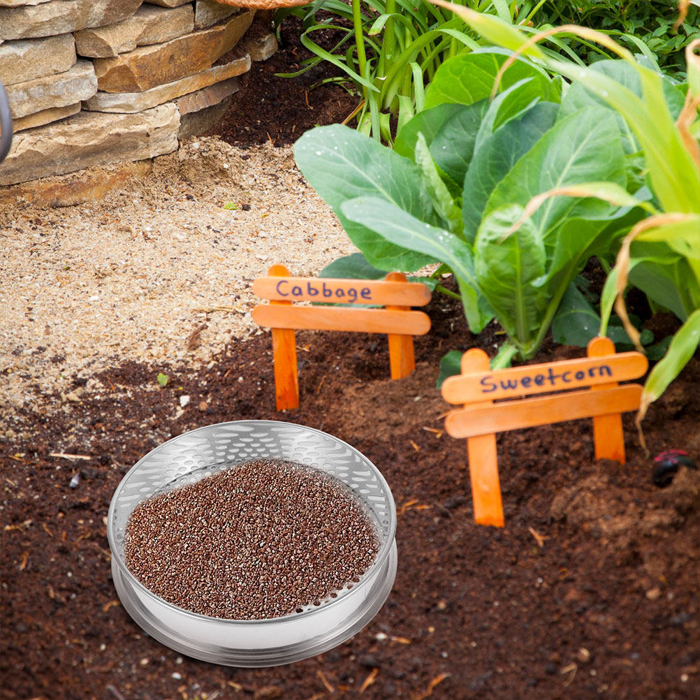 Garden Sieve Soil - Многофункциональное сито для почвы из нержавеющей