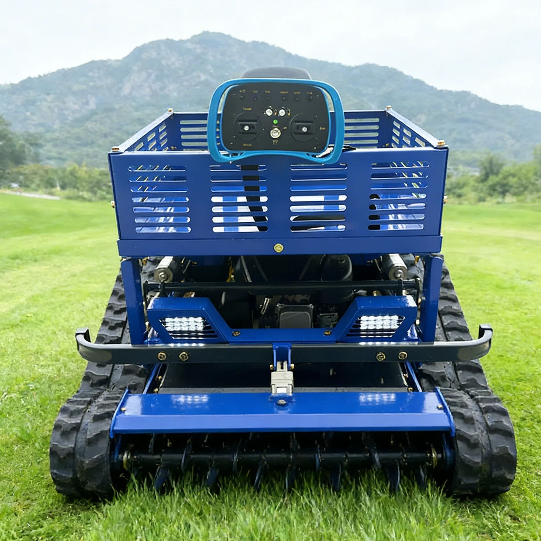 Gardening Tools Essential - Настраиваемая радиоуправляемая газонокосилка для сада: широкая
