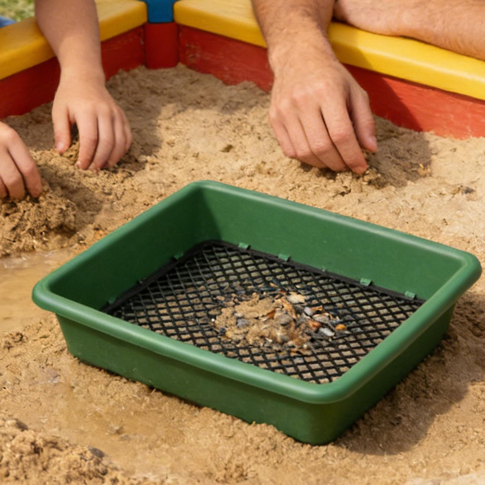 Garden Sieve Soil - Сито для камней, нержавеющее, с сетчатым