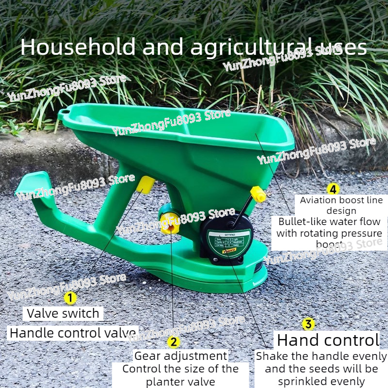 Маленький ручной разбрасывател – обзор и цена Grass Seed Spreader