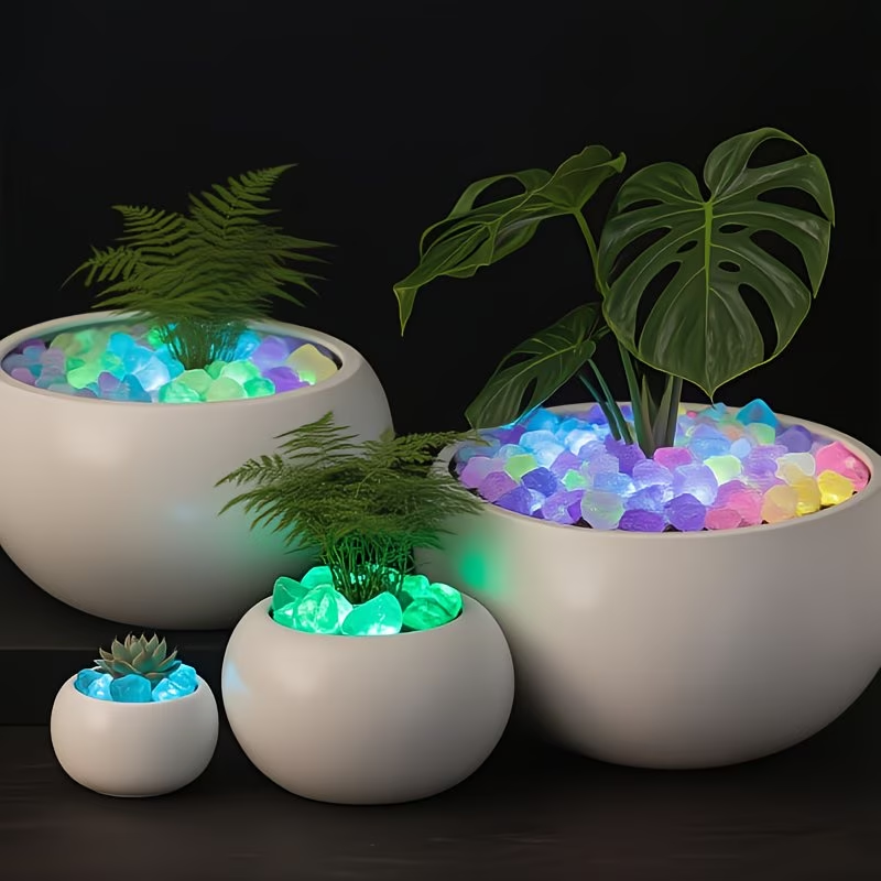 Набор светящихся камешков, 300 – обзор и цена Aquaponics Fish Tank