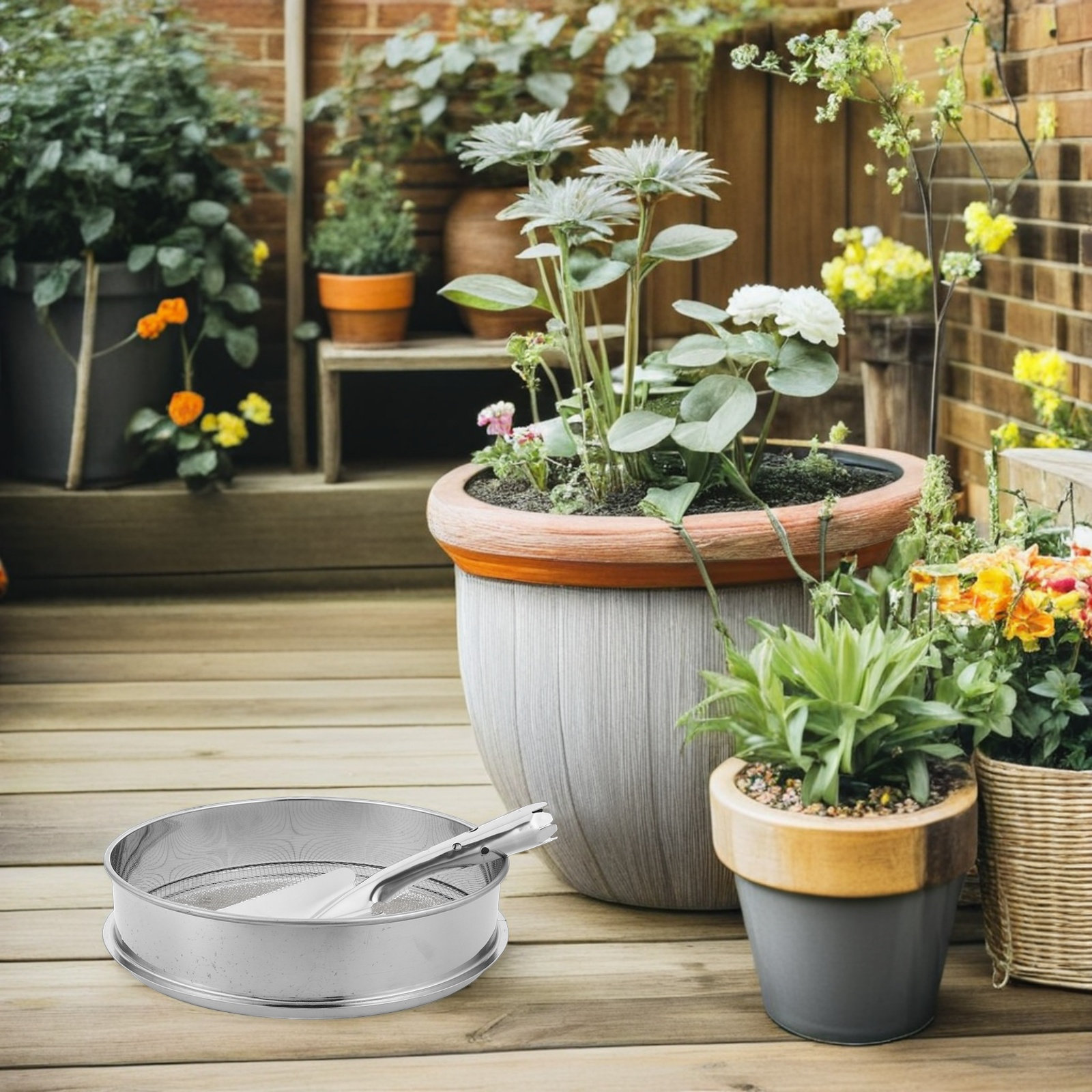 Набор из 1 шт. круглого сита д – обзор и цена Garden Sieve Soil