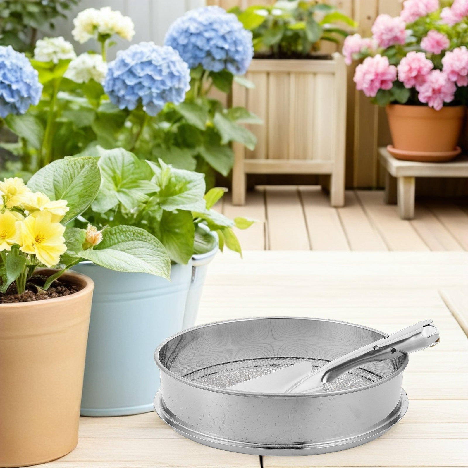Набор из 1 шт. круглого сита д – обзор и цена Garden Sieve Soil