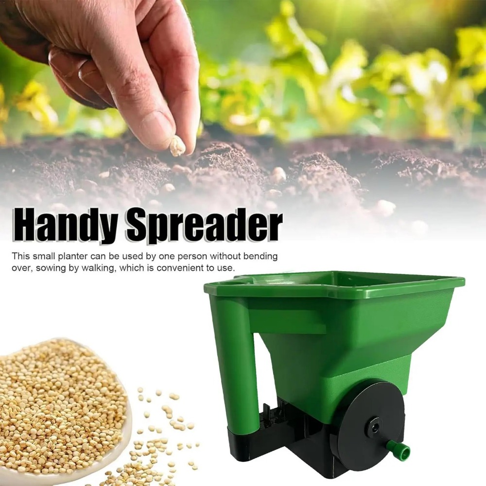 Ручной разбрасыватель для газо – обзор и цена Grass Seed Spreader