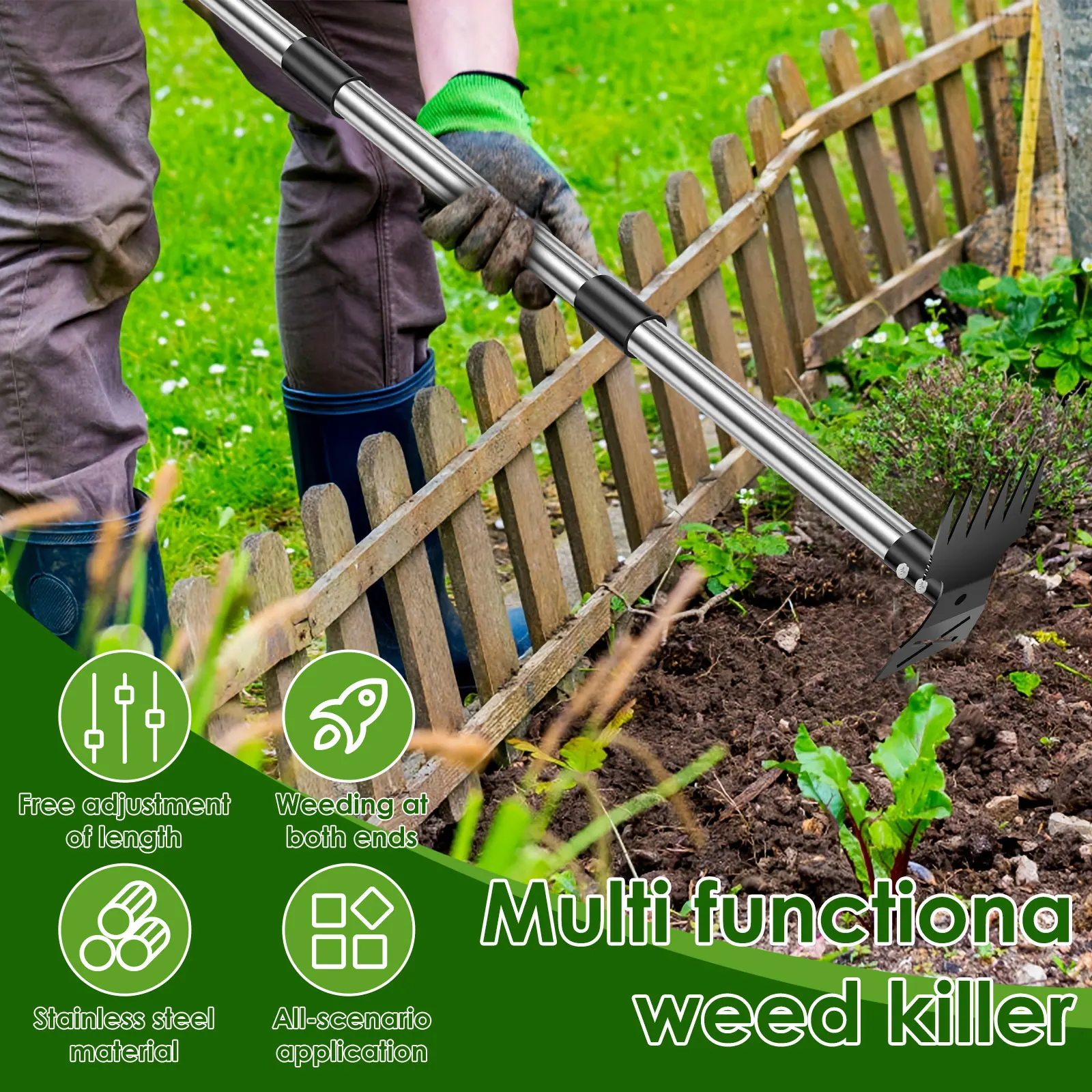 Садовые грабли из нержавеющей  – обзор и цена Gardening Tools To Remove Grass