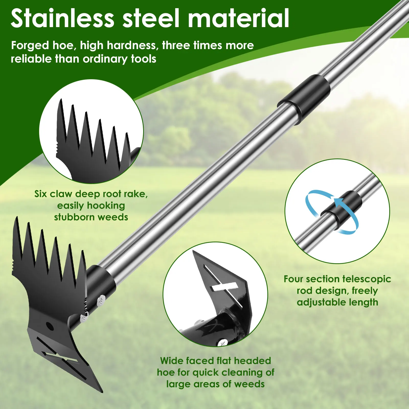 Садовые грабли из нержавеющей  – обзор и цена Gardening Tools To Remove Grass