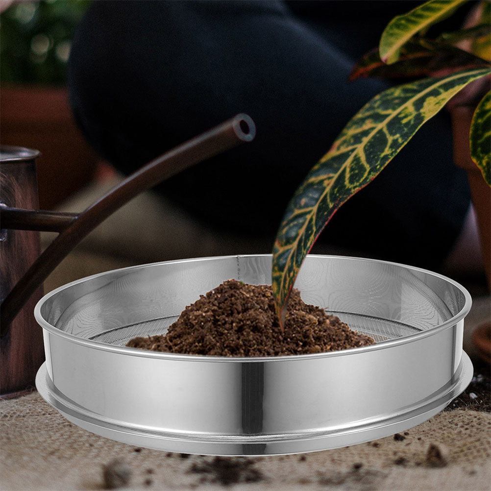 Сито из нержавеющей стали круг – обзор и цена Garden Sieve Soil