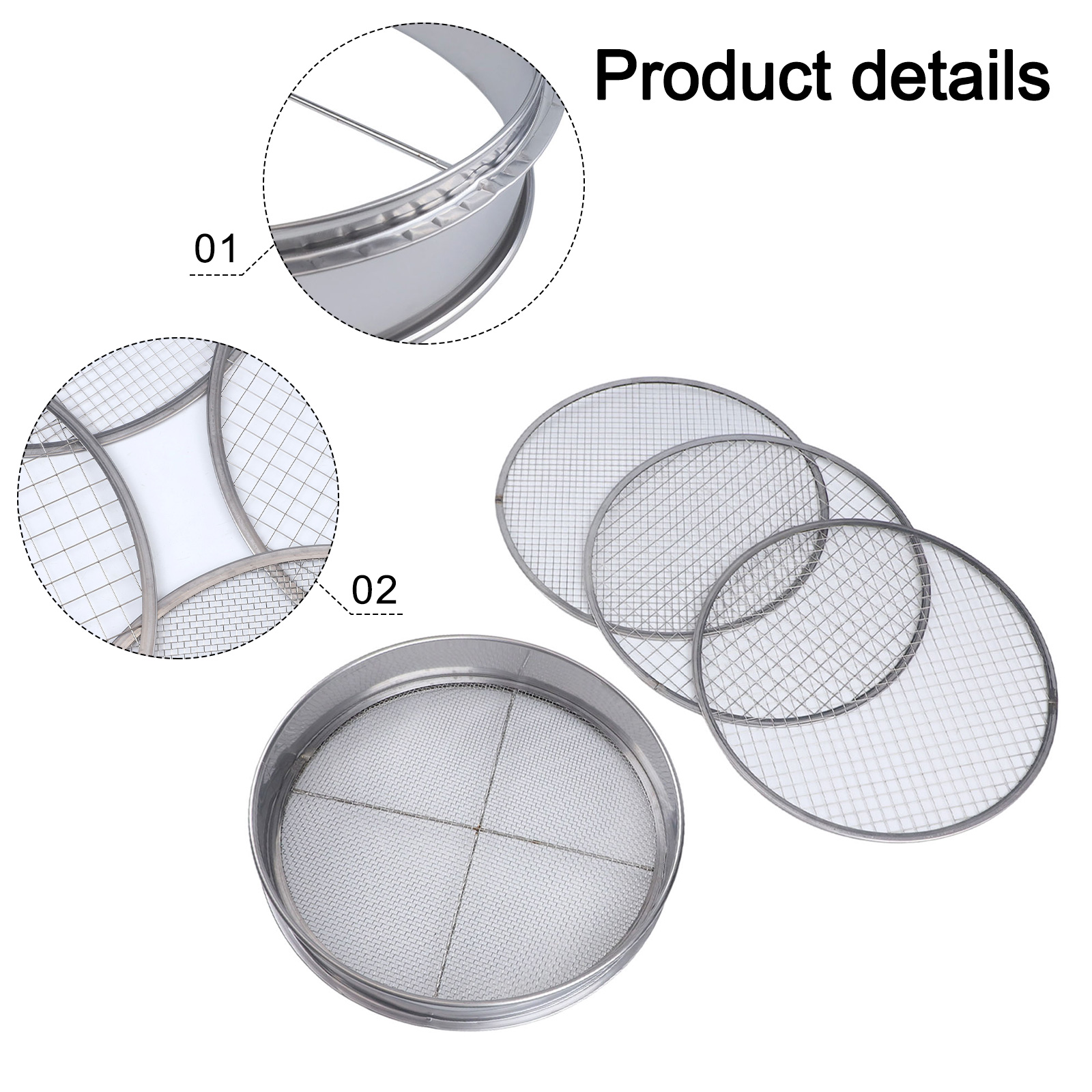 Садовое сито с 4 сменными сетч – обзор и цена Garden Sieve Soil