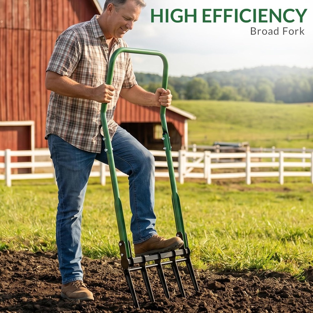 Прочные садовые вилы с 5 зубья – обзор и цена Gardening Tools For Digging