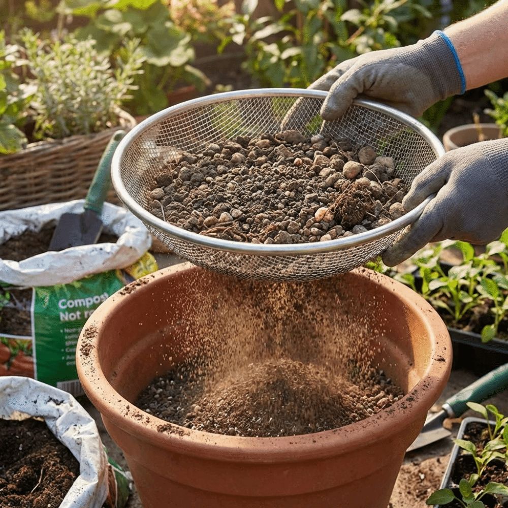 Сито для сортировки почвы 4/6/ – обзор и цена Garden Sieve Soil
