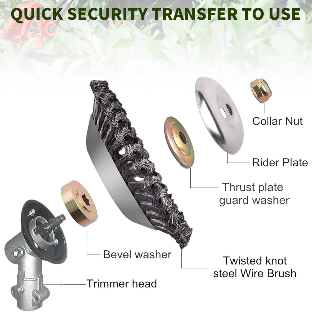 6/8 дюймовая Головка триммера  – обзор и цена Gardening Tools To Remove Grass
